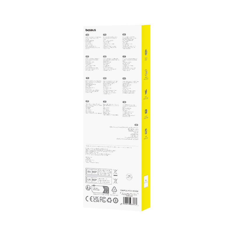 Baseus Smooth Writing 2 Series Stylus with LED Indicators-Moon White