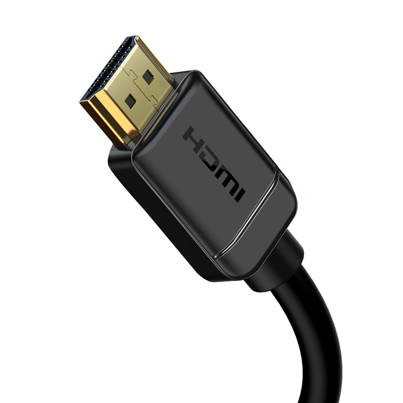 Baseus high definition Series HDMI To HDMI Adapter 1/5/8M Cable Black