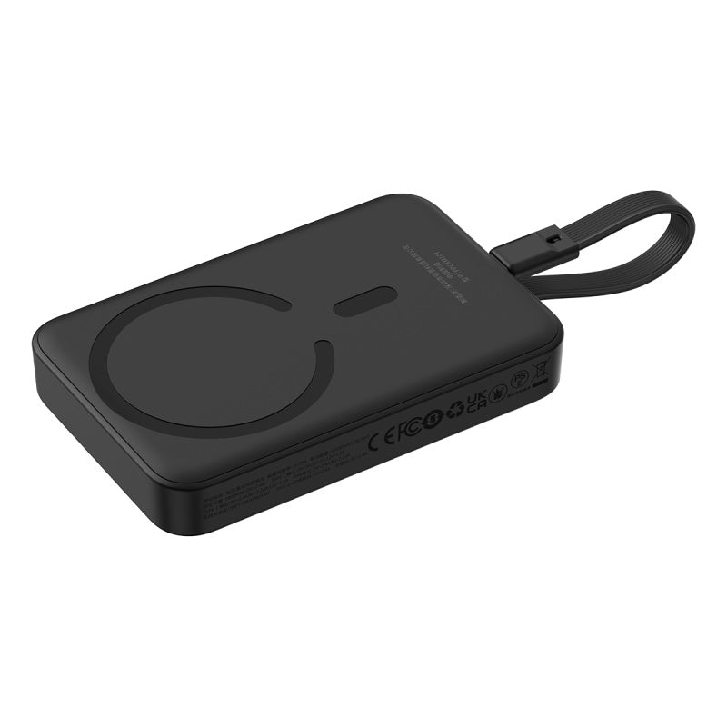 Baseus Magnetic Mini 10K 30W Wireless Charging Power Bank with Charging Cable