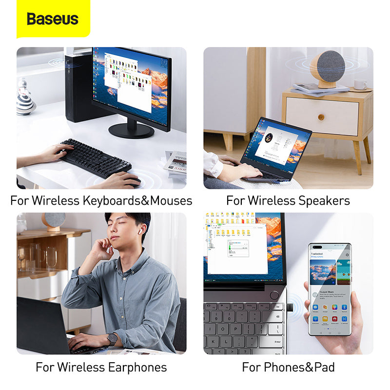 Baseus Wireless Adapter BA04-Black
