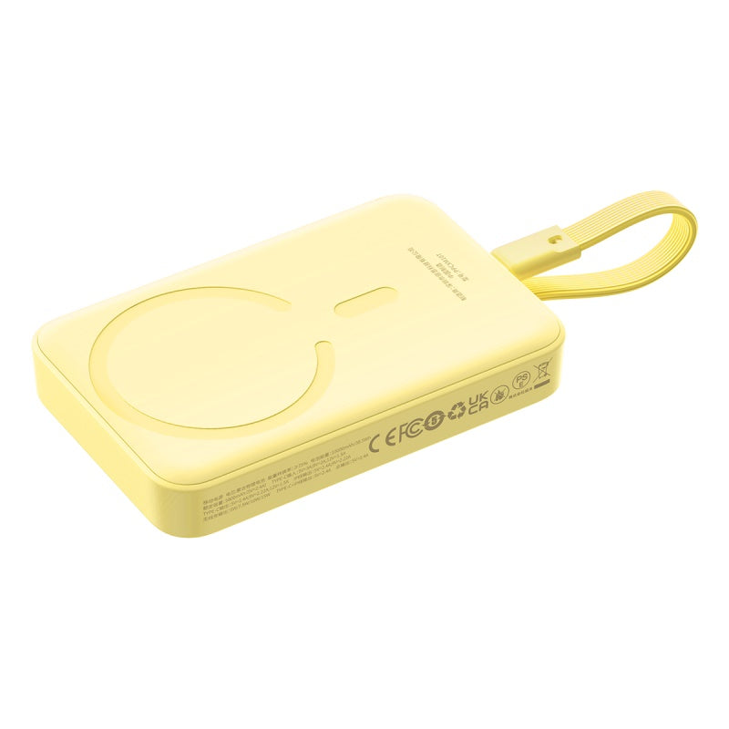 Baseus Magnetic Mini 10K 30W Wireless Charging Power Bank with Charging Cable