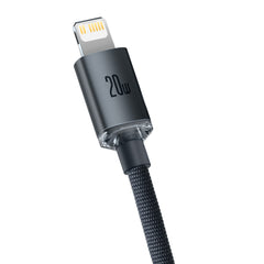 Baseus Crystal Shine Series Type-C to Lightning Charging Cable 20W 2M Black