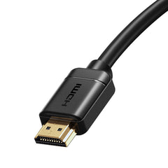 Baseus high definition Series HDMI To HDMI Adapter 1/5/8M Cable Black