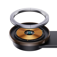 Baseus C02 Pro Series Magnetic Wireless Charging Car Mount-Cluster Black