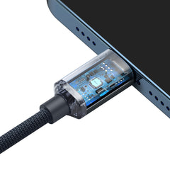 Baseus Crystal Shine Series Type-C to Lightning Charging Cable 20W 2M Black