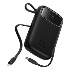 Baseus Qpow2 20K 22.5W Dual-Cable Digital Display 3-Port Power Bank