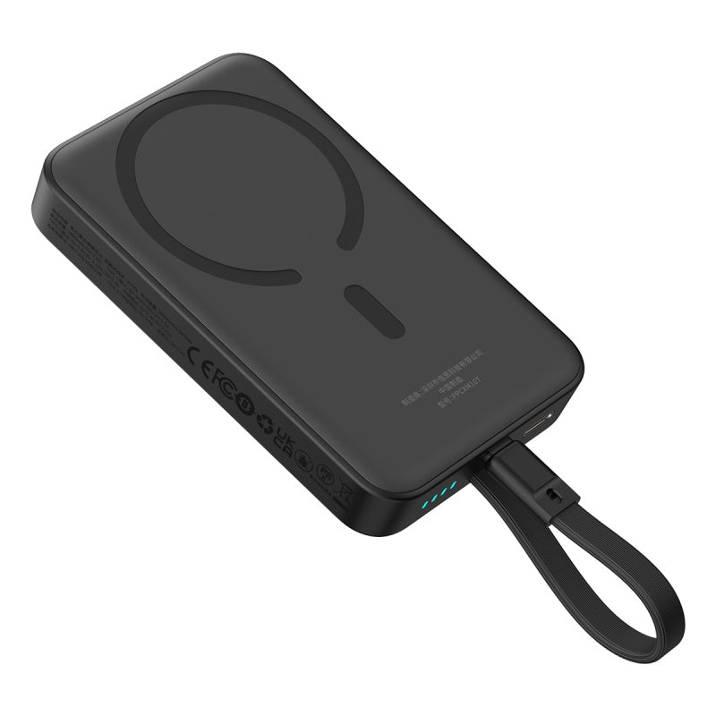Baseus Magnetic Mini 10K 30W Wireless Charging Power Bank with Charging Cable