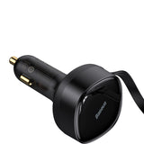 Baseus Enjoyment Pro 2-in-1 Car Charger (Black) - 2C