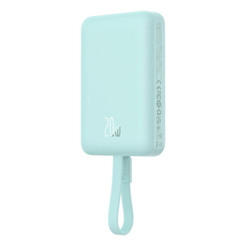Baseus Magnetic Mini 10K 20W Wireless Charging Power Bank with Charging Cable