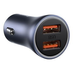 Baseus Golden Contactor Pro Car Charger (Dark Gray) - 2A