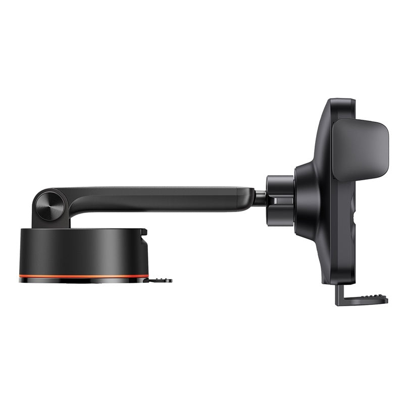 Baseus Wisdom Induction Charger Car Mount On The Dashboard (Suction Cup) -Black