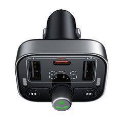 Baseus S-09 Pro Series Car FM Transmitter-Cluster Black