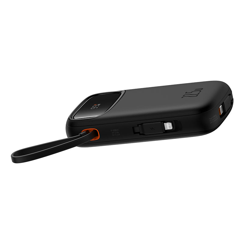 Baseus Qpow2 20K 22.5W Dual-Cable Digital Display 3-Port Power Bank