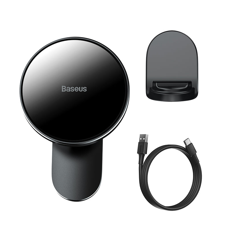 Baseus Big Energy Wireless Charging Car Mount 15W Black