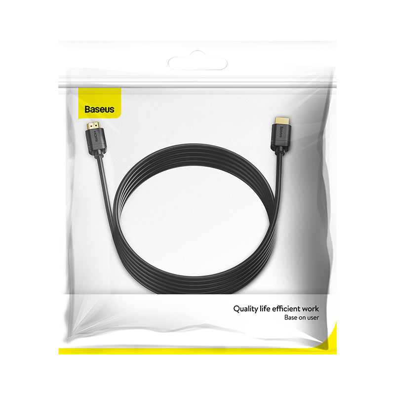 Baseus high definition Series HDMI To HDMI Adapter Cable 5m Black