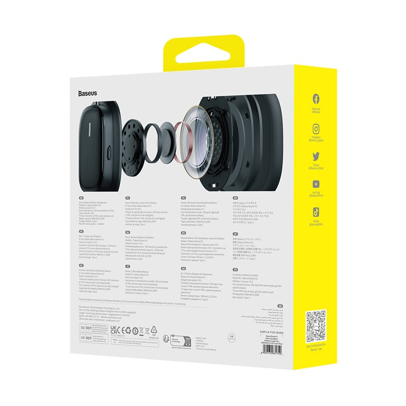 Baseus Bowie H1i ANC Wireless Headphones