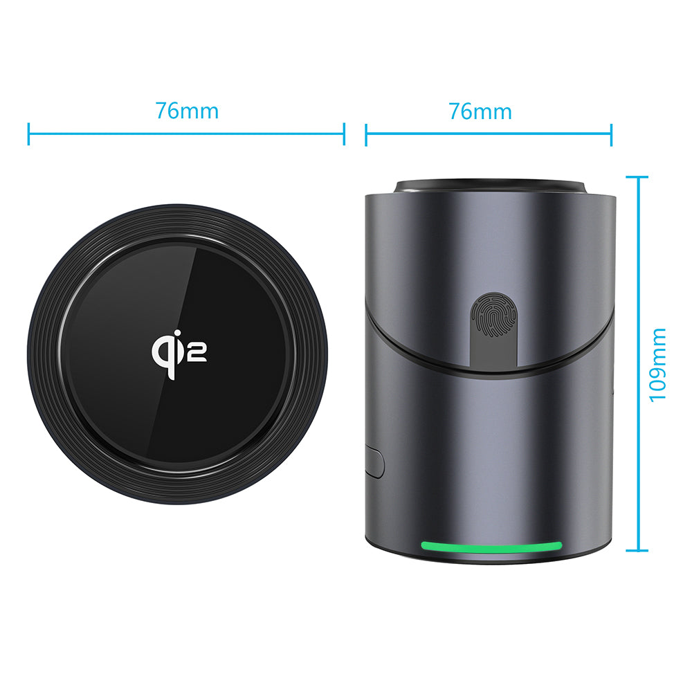 3-in-1 Magnetic Wireless Charger Stand (Qi2) – Fast Charging for iPhone, Apple Watch & AirPods