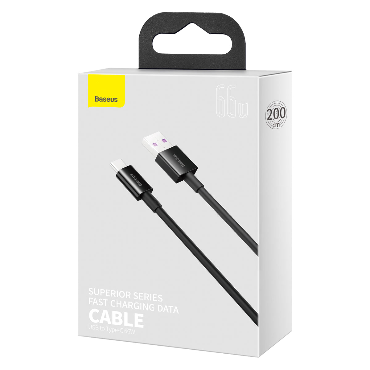 Baseus Superior Series USB-A to Type-C Charging Cable 66W 2M