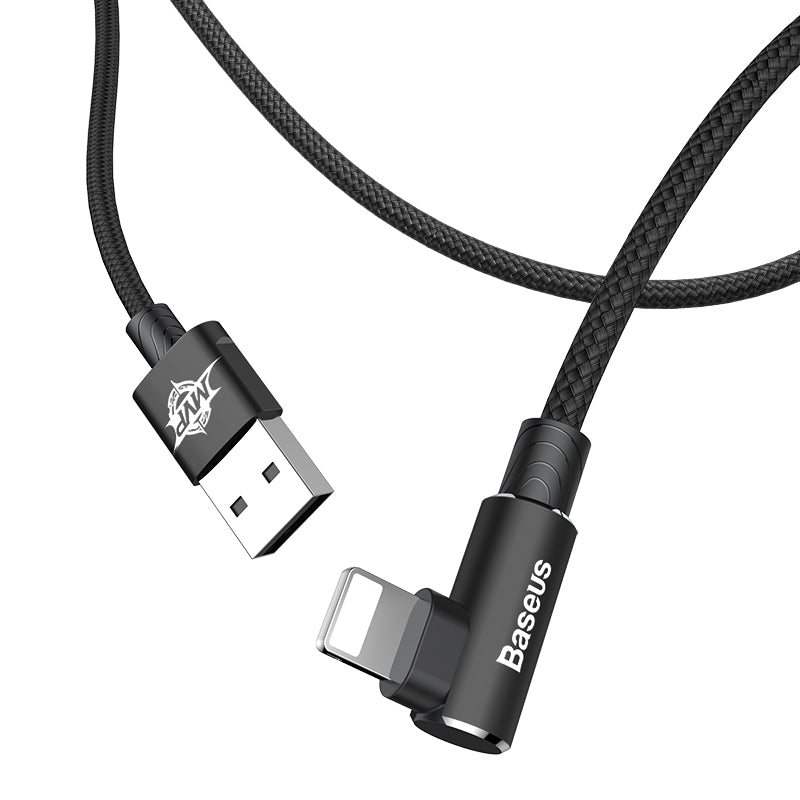 Baseus MVP Elbow Type Cable USB For IP 1.5A 2M Black