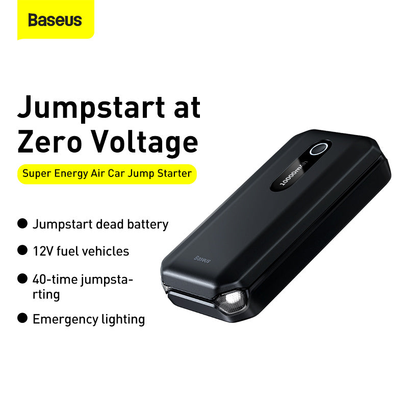 Baseus Super Energy Air Car Jump Starter  12V Black