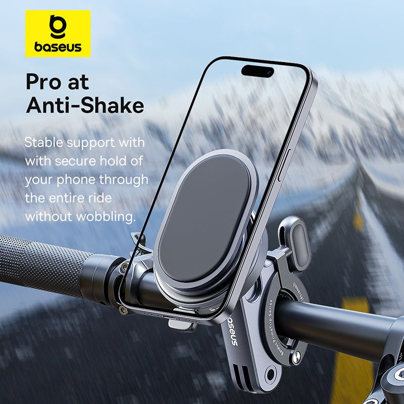 Baseus PrimeTrip Series Stick-on Type Bike Phone Mount Cosmic Black