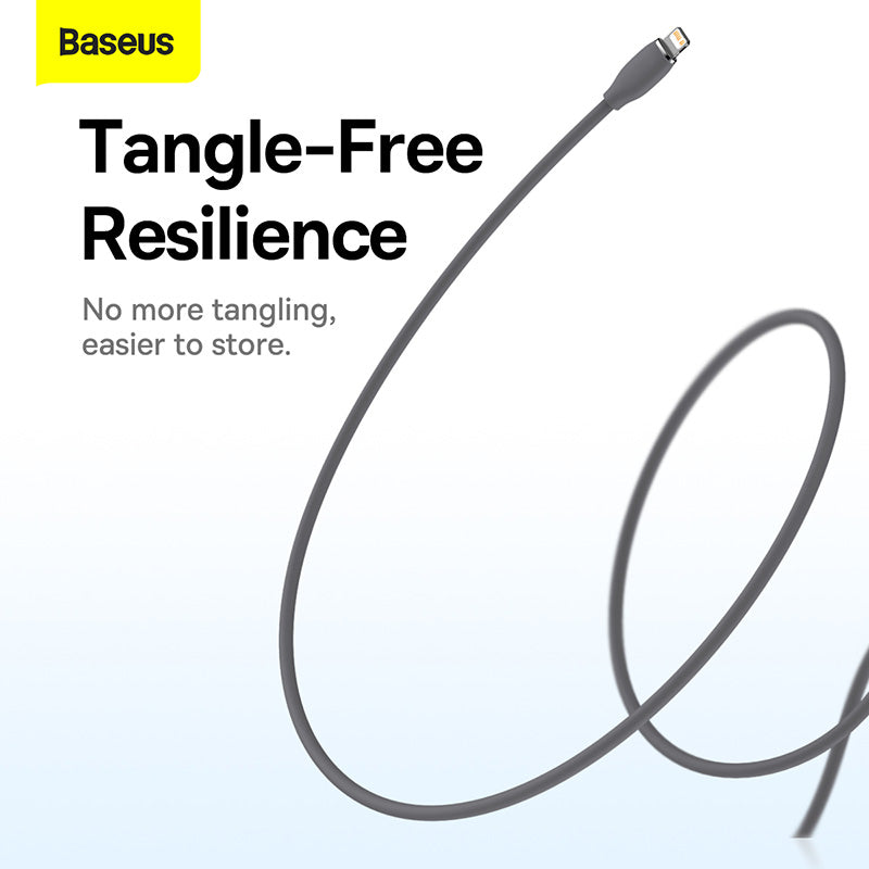 Baseus Jelly Liquid Silica Gel Type-C to Lightning Charging Cable 20W 1.2M