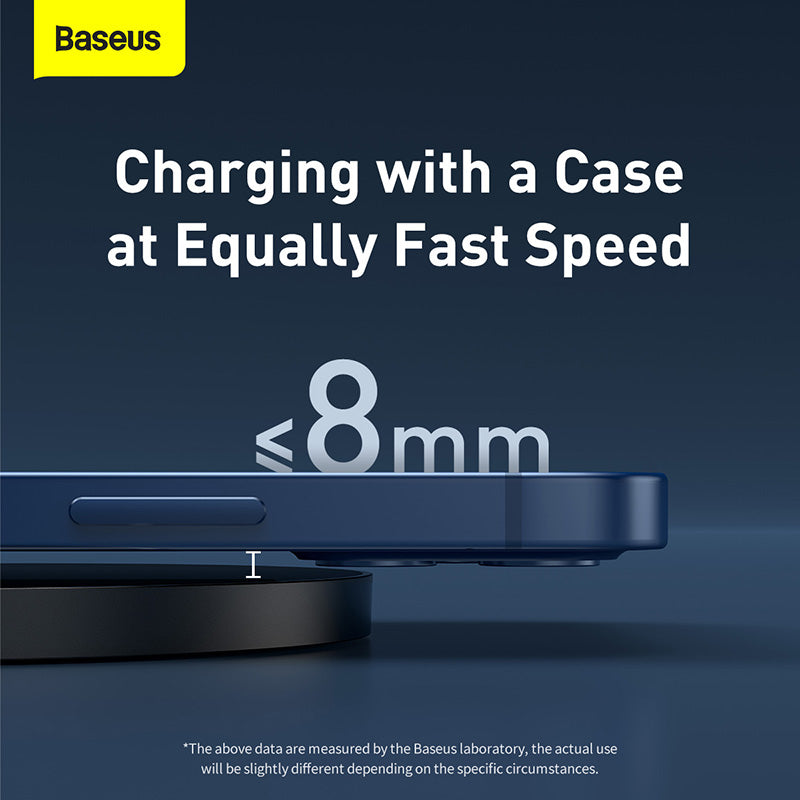 Baseus Gen 2 Wireless Charger with Digital Display 15W (Black)