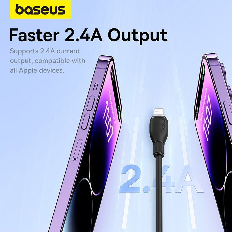 Baseus Pudding Series USB-A to Lightning Charging Cable 1.2M