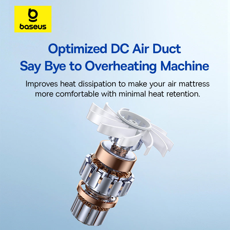 Baseus PocketGo Pro Series Portable Air Pump Stellar White