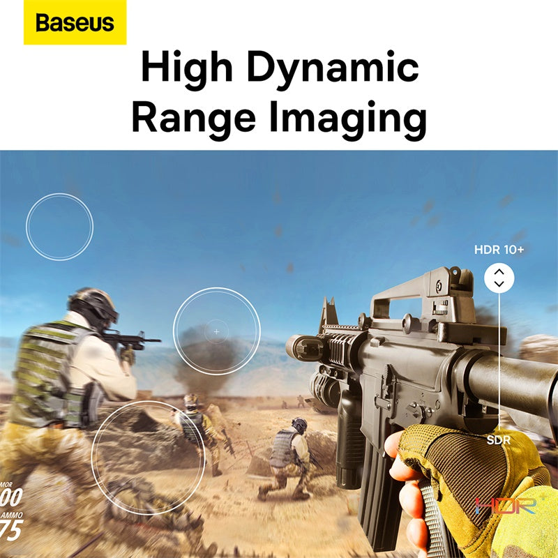 Baseus High Definition Series DP 8K to DP 8K Adapter Cable Cluster Black