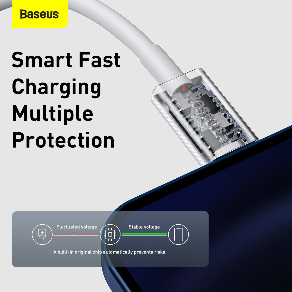 Baseus Superior Series Type-C to Lightning Charging Cable 20W 1.5M White