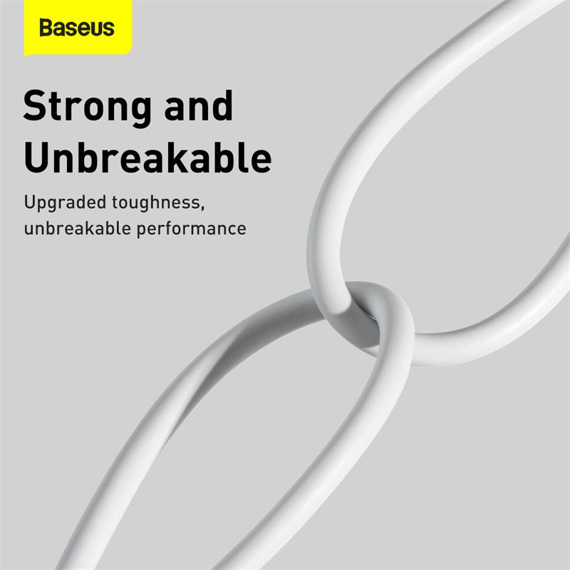 Baseus Superior Series USB-A to Lightning Charging Cable 0.25M White