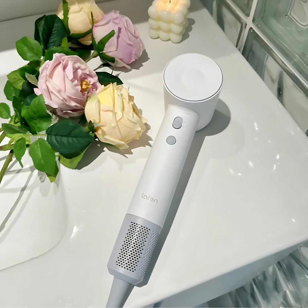 Laifen SE High Speed Hair Dryer + Free Nozzle & Wall Mount