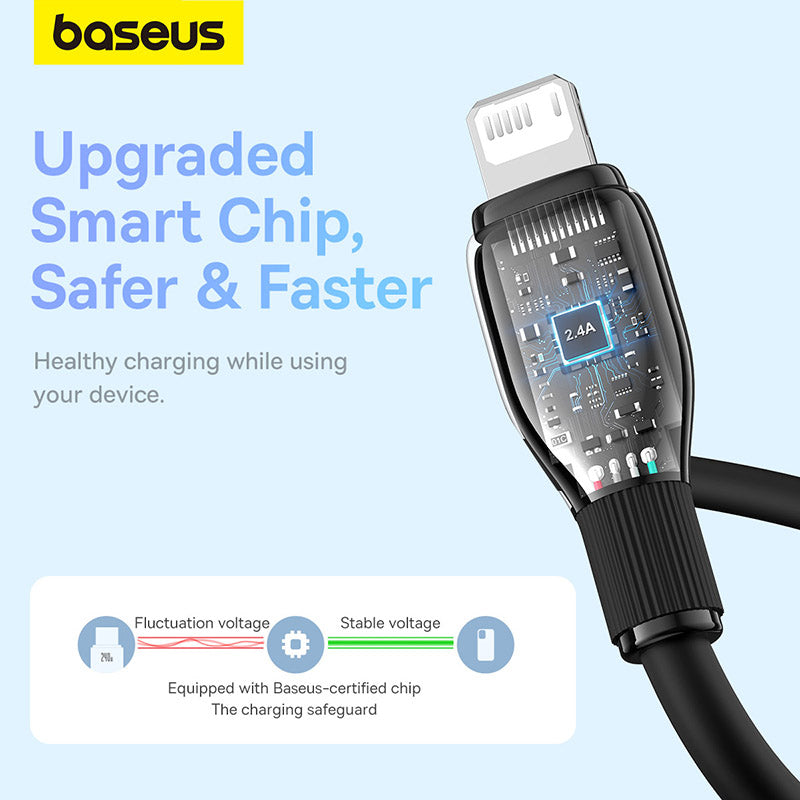 Baseus Pudding Series USB-A to Lightning Charging Cable 1.2M