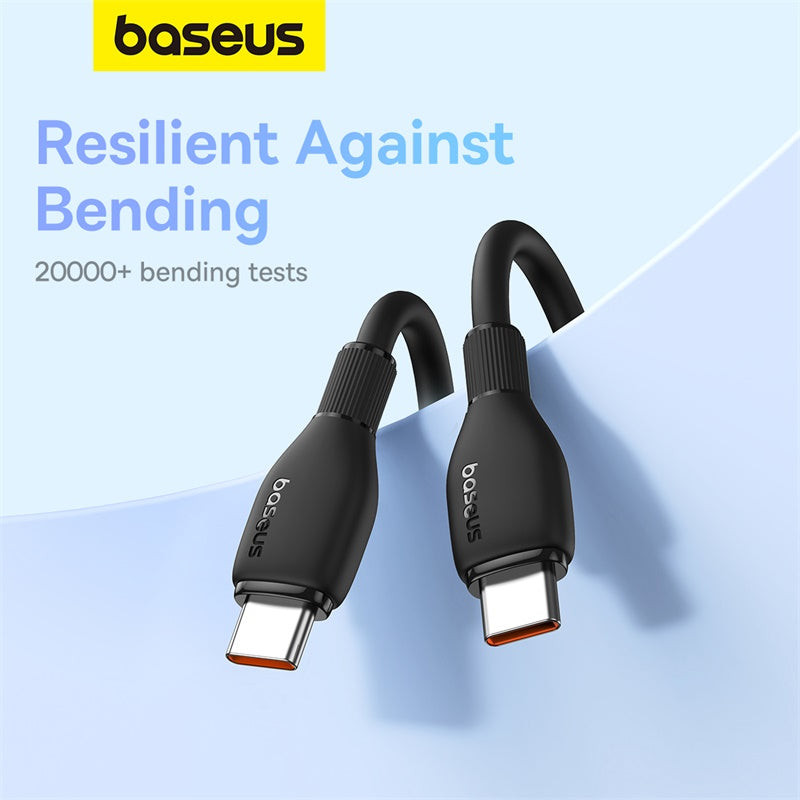 Baseus Pudding Series Type-C to Type-C Charging Cable 100W 1.2M