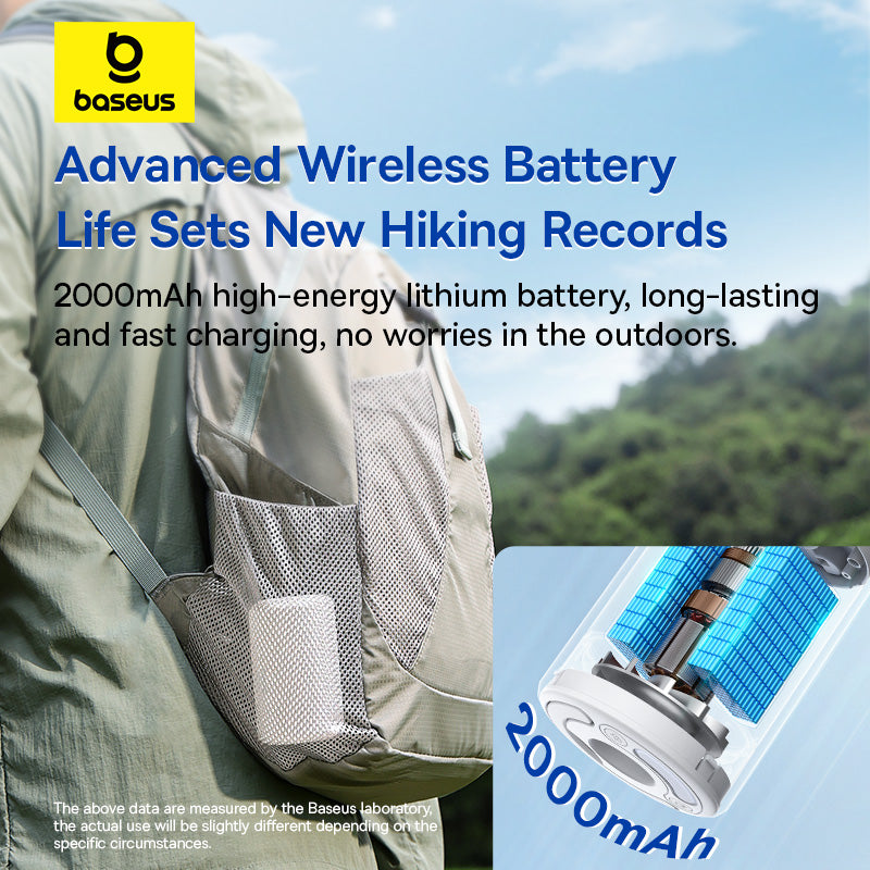 Baseus PocketGo Pro Series Portable Air Pump Stellar White