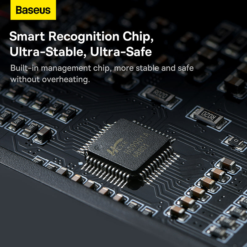 Baseus Digital LED Display 2in1 Wireless Charger 20W Black Universal version