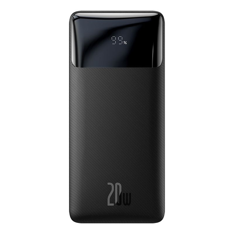Baseus Bipow 30K 20W 4-Port Power Bank with Digital Display (Black)
