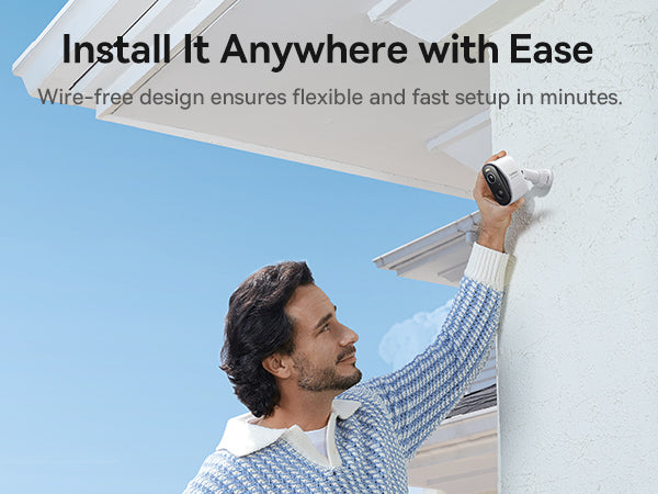 Baseus Security N1 Plus Outdoor Camera 2K White