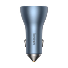 Baseus Golden Contactor Pro 3-in-1 Car Charger (Blue/Black) - 2C1A