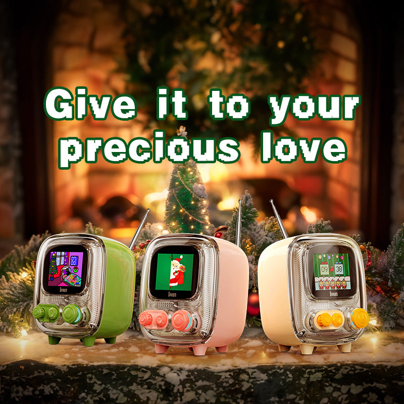 Divoom Tiivoo-2 Bluetooth Speaker & Album – Retro Pixel Art Audio Set | AU Stock