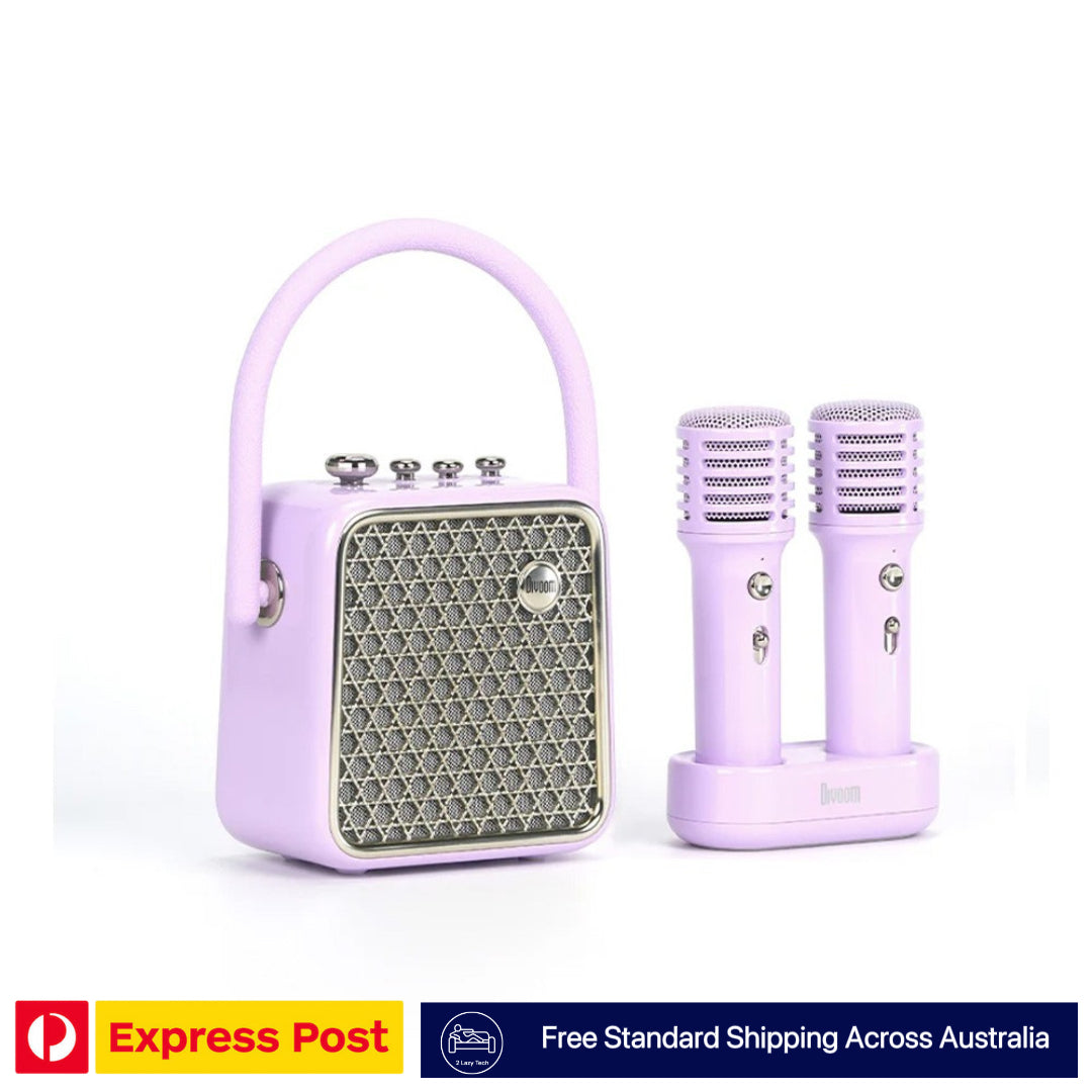 Divoom SongBird-HQ-SE Portable Bluetooth Speaker – Retro Pixel Art Design | Compact Audio | AU Stock