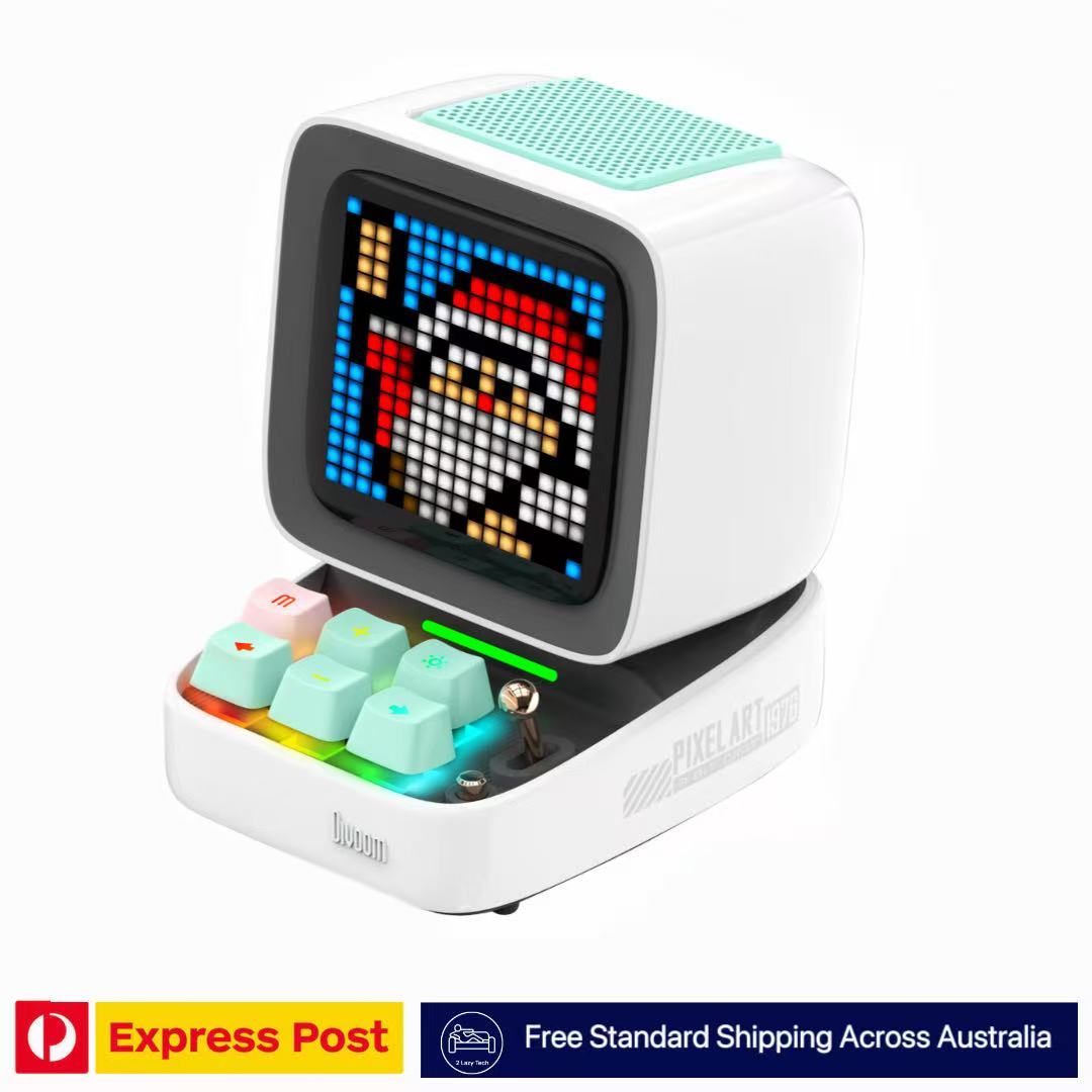 Divoom Ditoo-Pro Retro Pixel Bluetooth Speaker – Smart Pixel Art Audio | AU Stock