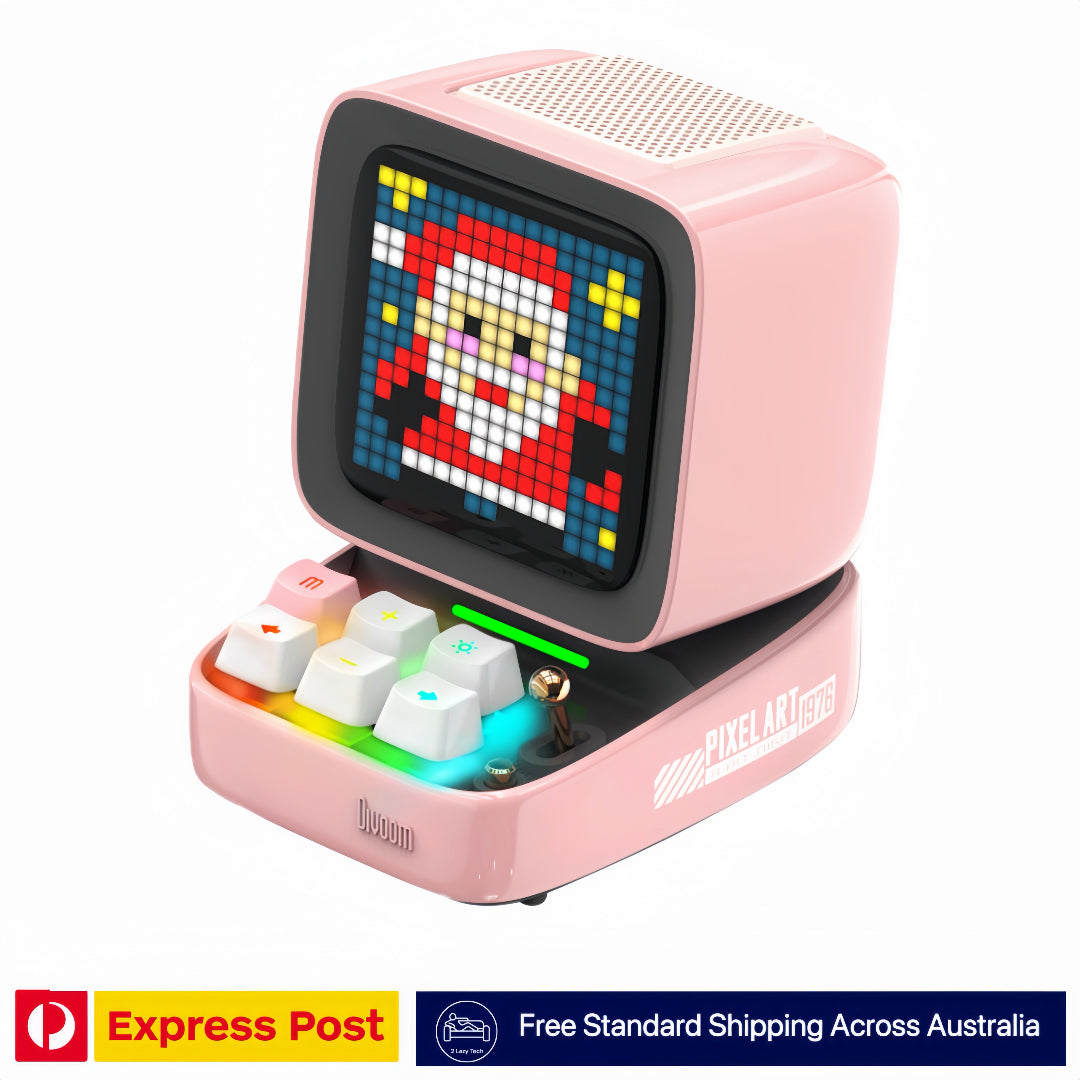 Divoom Ditoo-Pro Retro Pixel Bluetooth Speaker – Smart Pixel Art Audio | AU Stock
