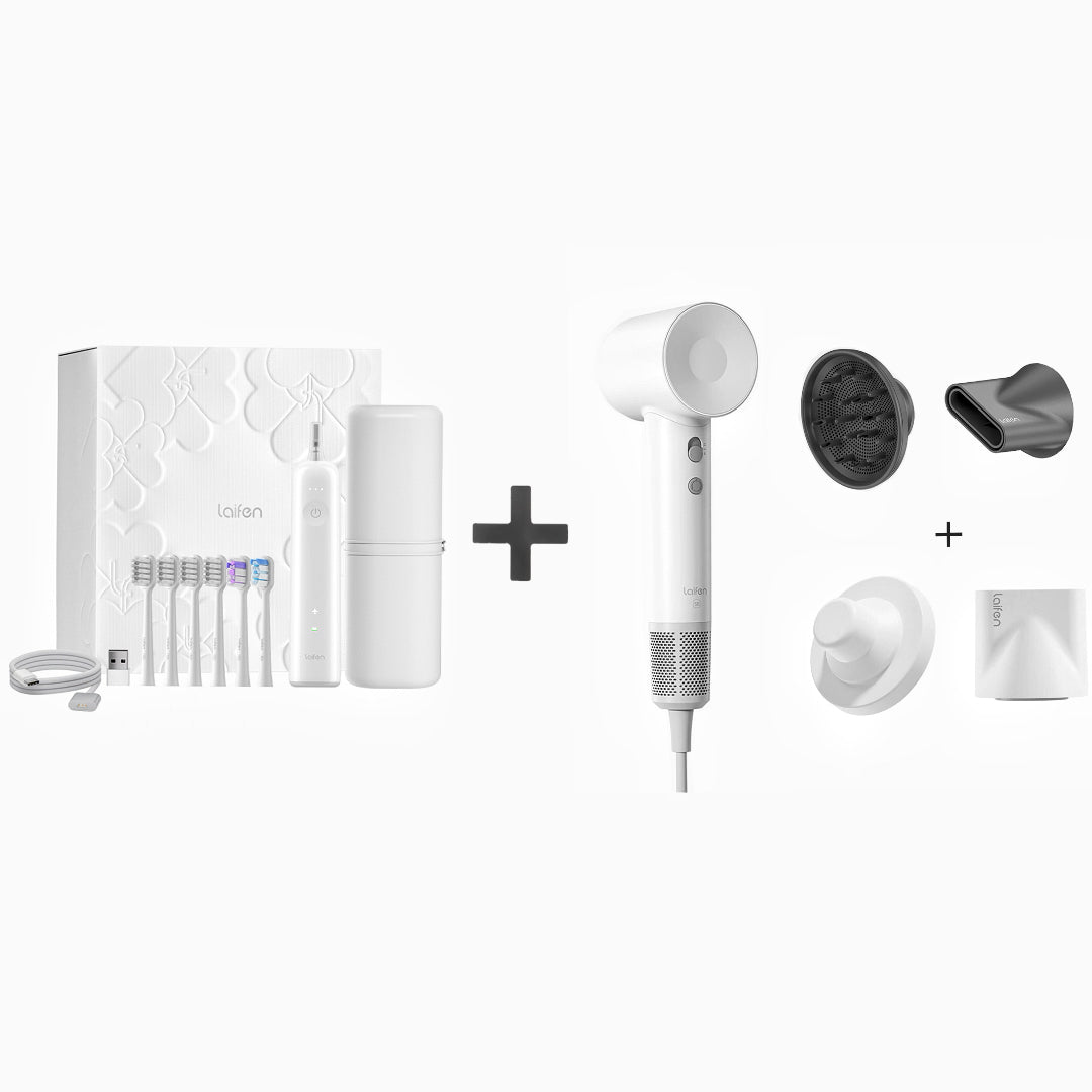 Laifen SE Hair Dryer + Laifen Wave Toothbrush Travel Case – Smart Personal Care Set | AU Stock · Fast Delivery