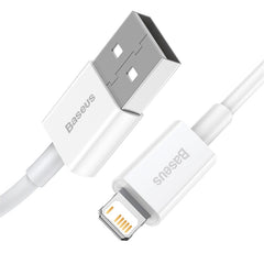 Baseus Superior Series USB-A to Lightning Charging Cable 0.25M White
