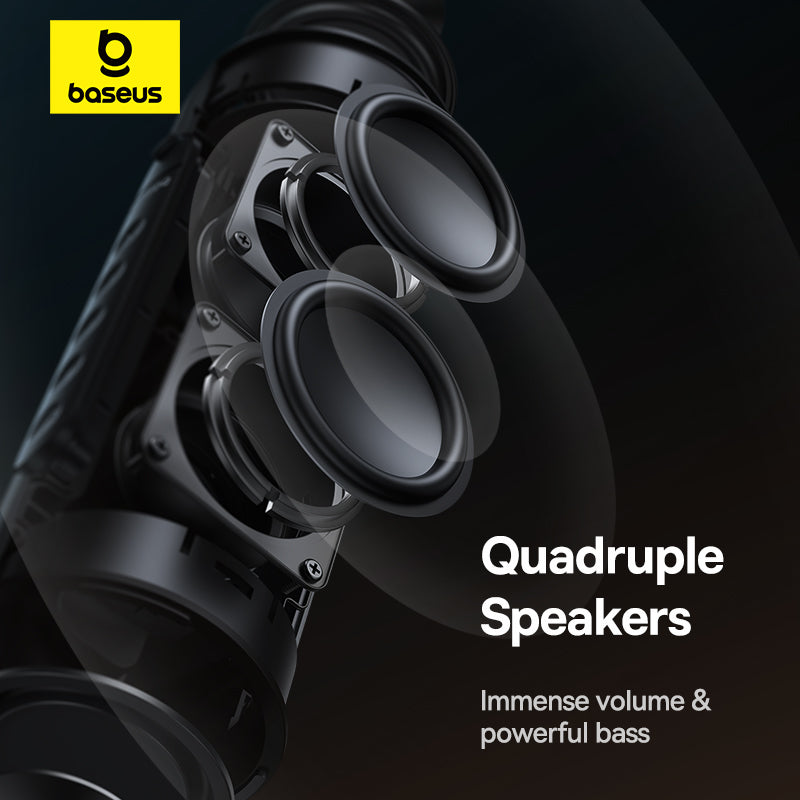 Baseus AeQur VO20 Portable  Bluetooth Speaker Cluster Black