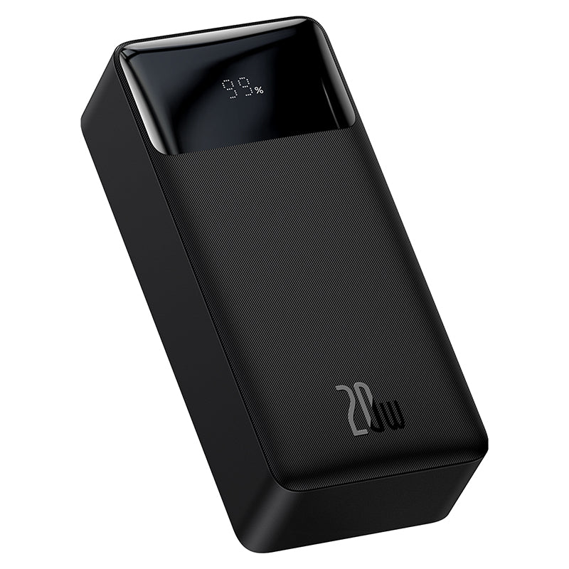 Baseus Bipow 30K 20W 4-Port Power Bank with Digital Display (Black)