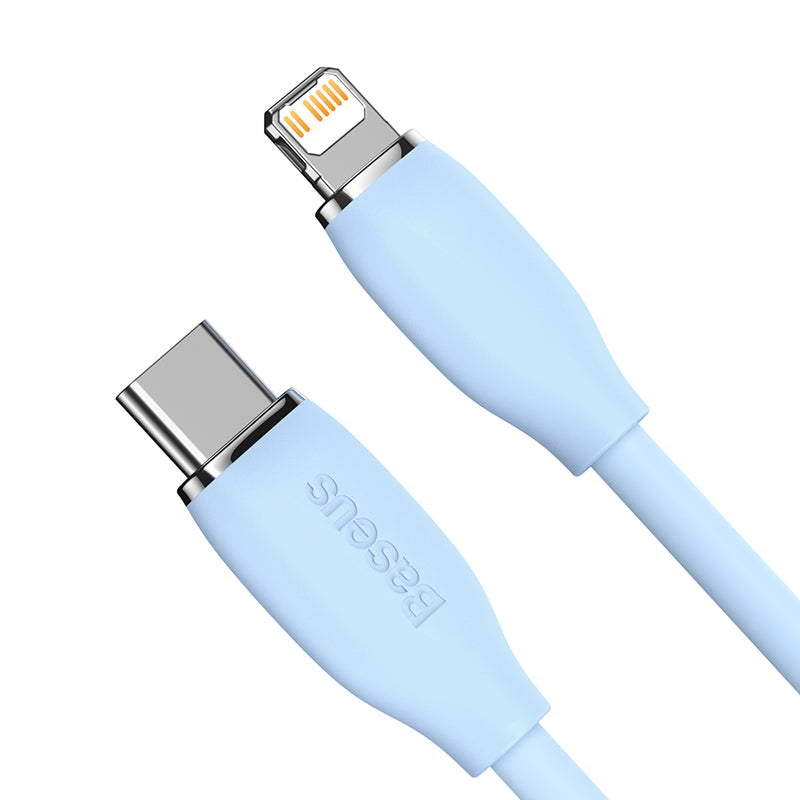 Baseus Jelly Liquid Silica Gel Type-C to Lightning Charging Cable 20W 1.2M