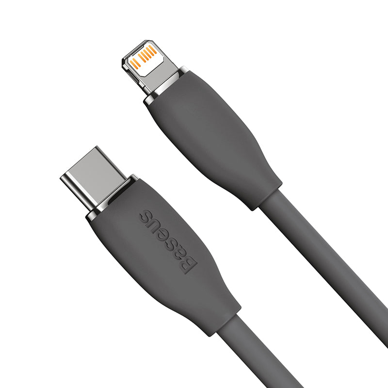 Baseus Jelly Liquid Silica Gel Type-C to Lightning Charging Cable 20W 1.2M